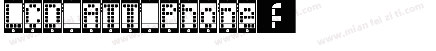 LCD ATT Phone字体转换